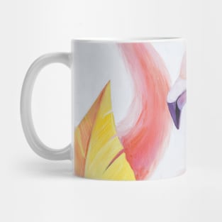 Flamingos in Love. Floral Mood Edit Mug